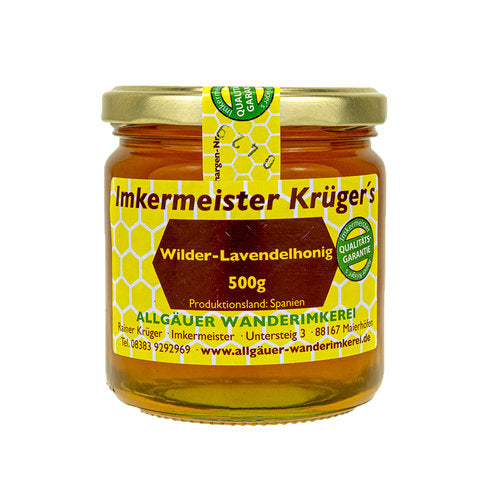 Lavendelhonig (wilder Lavendel) 500g