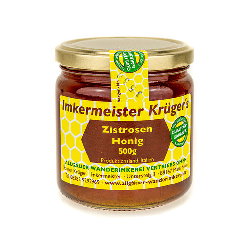 Zistrosen-Honig (wilde Zistrose / Cistrose) 500g